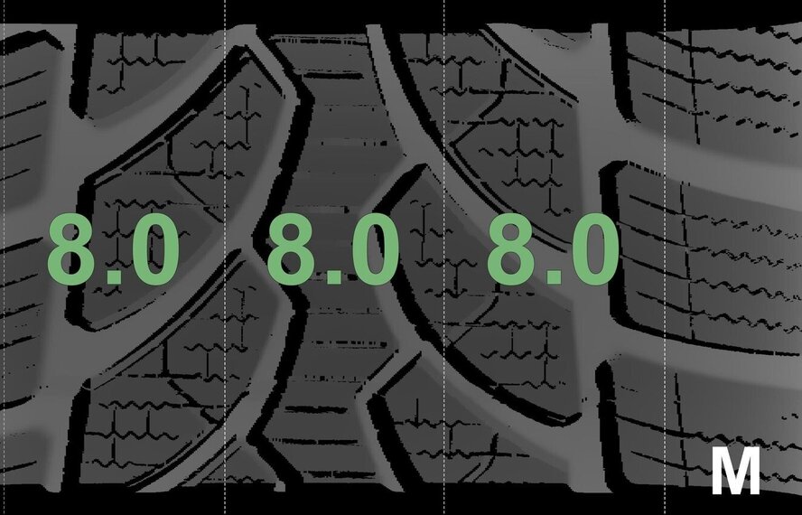 Mercedes Mercedes C-Klasse W205 S205 C205 17 inch Bridgestone Winterbanden Origineel