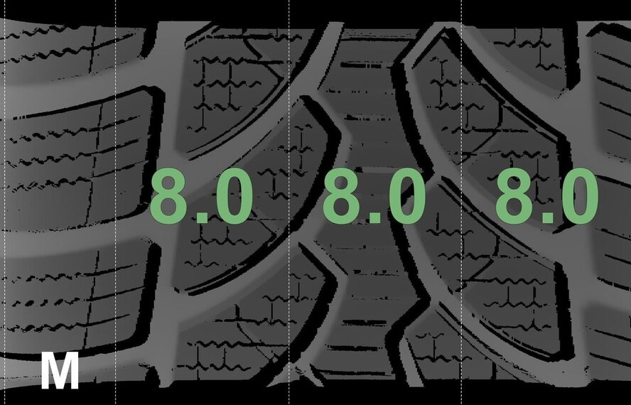 Mercedes Mercedes C-Klasse W205 S205 C205 17 inch Bridgestone Winterbanden Origineel