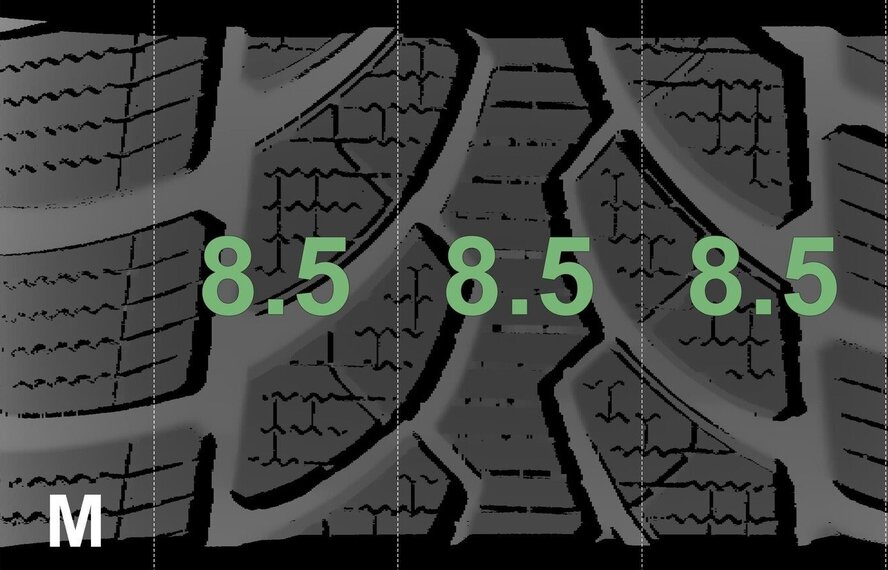 Mercedes Mercedes C-Klasse W205 S205 C205 17 inch Bridgestone Winterbanden Origineel