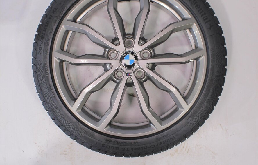 BMW BMW 1 2 serie F40 F41 F42 F43 F44 2 serie Gran Coupe 711M 18 inch Continental Winterbanden Nieuw Origineel