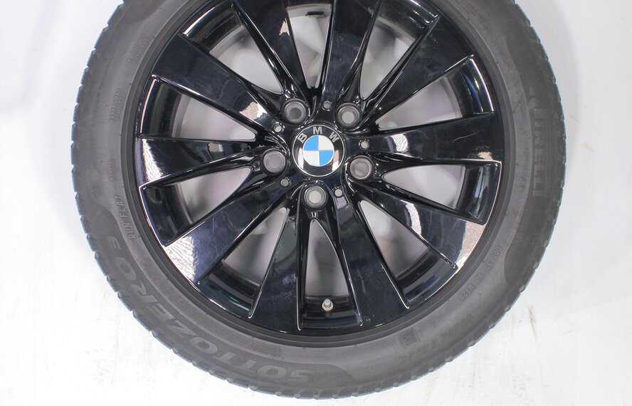 BMW BMW 3 4 serie F30 F31 F32 F33 F36 413 17 inch Pirelli Runflat Winterbanden Nieuw Origineel