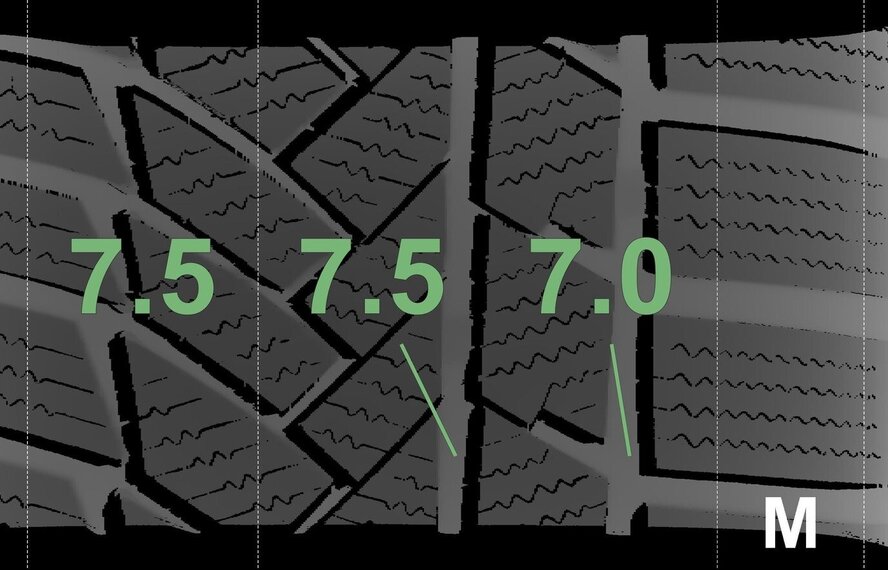 BMW BMW X1 F48 X2 F39 385 17 inch Continental Runflat Winterbanden Nieuw Origineel