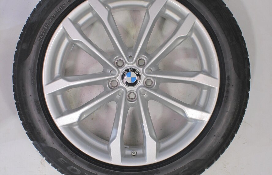 BMW BMW X3 X4 G01 G02 691 19 inch Pirelli Runflat Winterbanden Nieuw Origineel