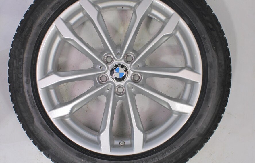BMW BMW X3 X4 G01 G02 691 19 inch Pirelli Runflat Winterbanden Nieuw Origineel