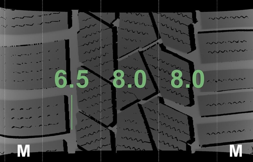 BMW BMW X1 iX1 U11 BEV X2 iX2 U10 879 18 inch Continental Winterbanden Origineel