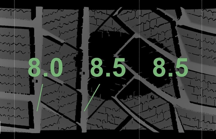 BMW BMW 5 6 serie F06 F10 F11 F12 F13 328 18 inch Continental Runflat Winterbanden Nieuw Origineel