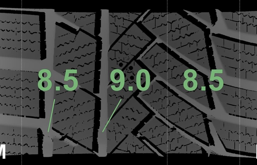 BMW BMW 5 6 serie F06 F10 F11 F12 F13 328 18 inch Continental Runflat Winterbanden Nieuw Origineel