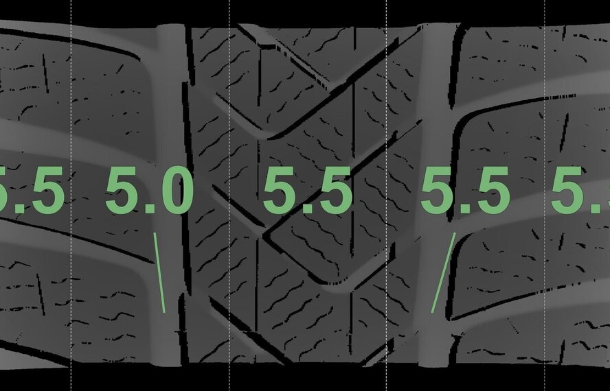 Mercedes Mercedes C-Klasse C206 S206 W206 18 inch Pirelli Runflat Winterbanden Origineel