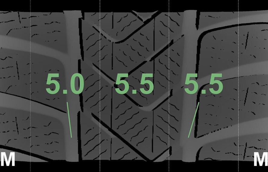 Mercedes Mercedes C-Klasse C206 S206 W206 18 inch Pirelli Runflat Winterbanden Origineel