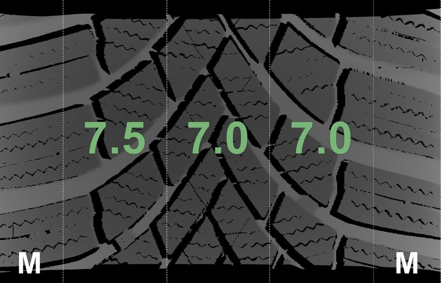 Volkswagen Volkswagen Golf 5 6 7 8 16 inch Bridgestone Winterbanden Origineel