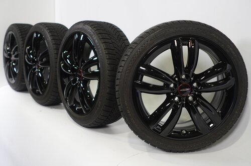 Mini Cooper / S / One / Cabrio F55 F56 F57 JCW501 17 inch velgen Dunlop Runflat Winterbanden Origineel