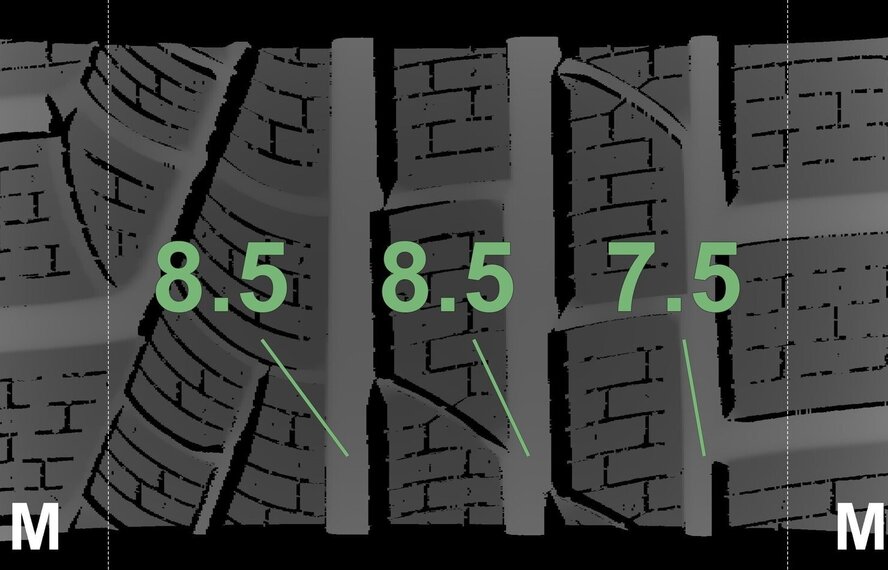 Mini Mini Countryman F60 530 17 inch Pirelli Runflat Winterbanden Nieuw Origineel