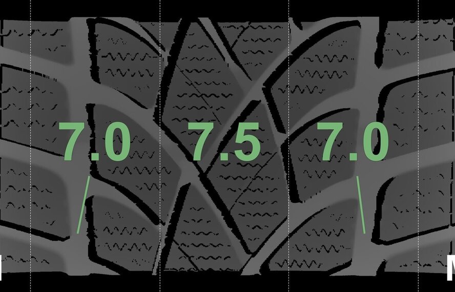 BMW BMW 6 GT G32 7 serie G11 G12 647M 19 inch Dunlop Runflat Winterbanden Origineel