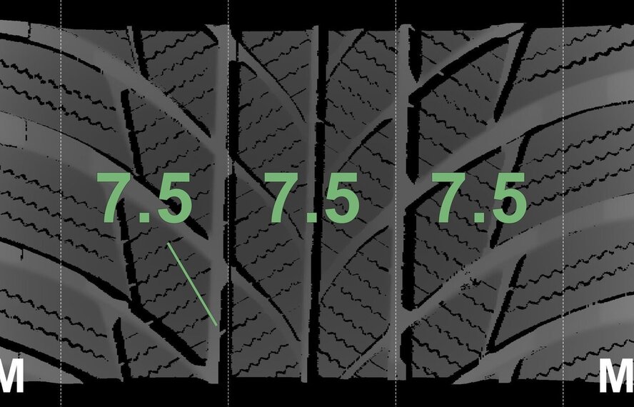 BMW BMW 3 4 serie F30 F31 F32 F33 F36 392 17 inch Bridgestone Runflat Winterbanden Origineel