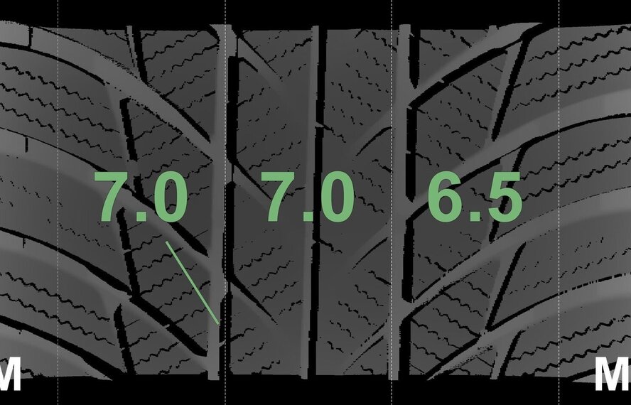 BMW BMW 3 4 serie F30 F31 F32 F33 F36 392 17 inch Bridgestone Runflat Winterbanden Origineel