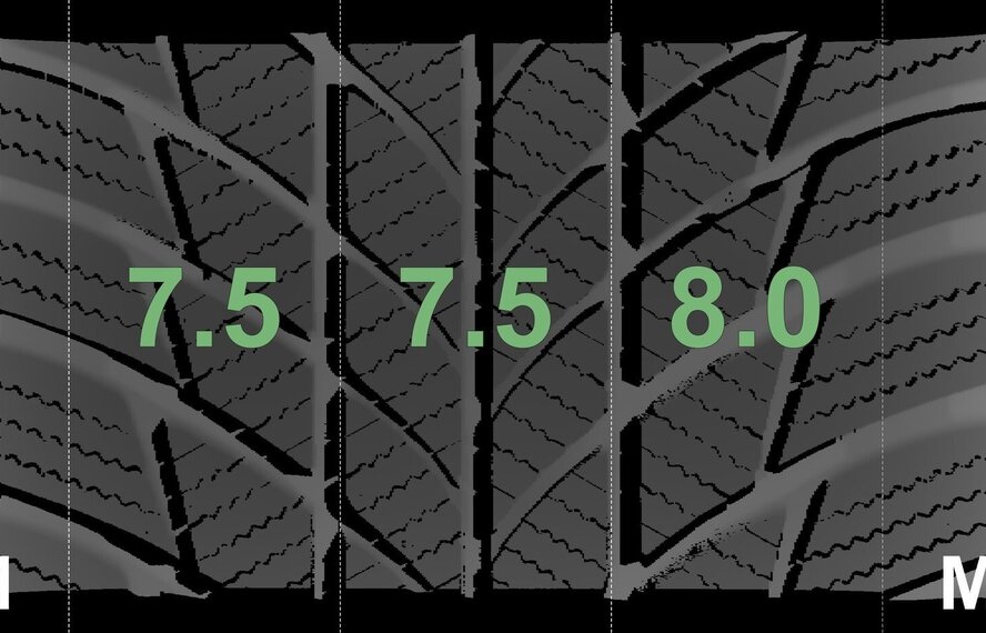 Mini Clubman F54 JCW520 18 inch Bridgestone Runflat Winterbanden Origineel