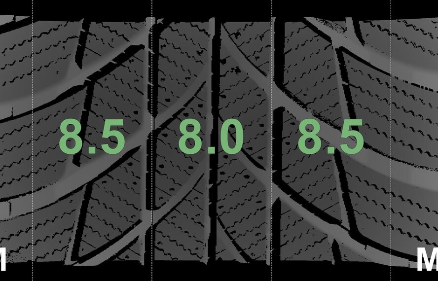 BMW BMW 3 4 serie F30 F31 F32 F33 F36 413 17 inch Bridgestone Runflat Winterbanden Nieuw Origineel