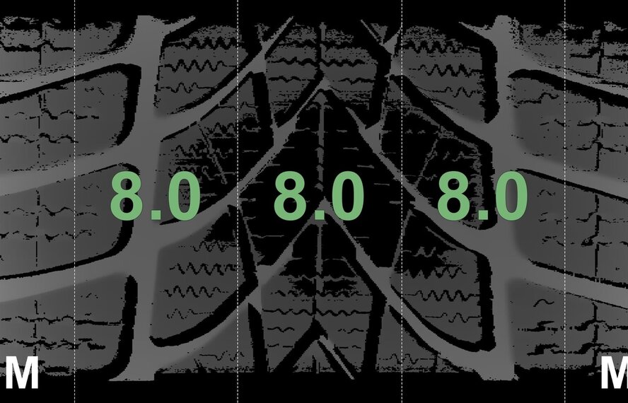 Mini Clubman F54 518 17 inch Dunlop Runflat Winterbanden Origineel