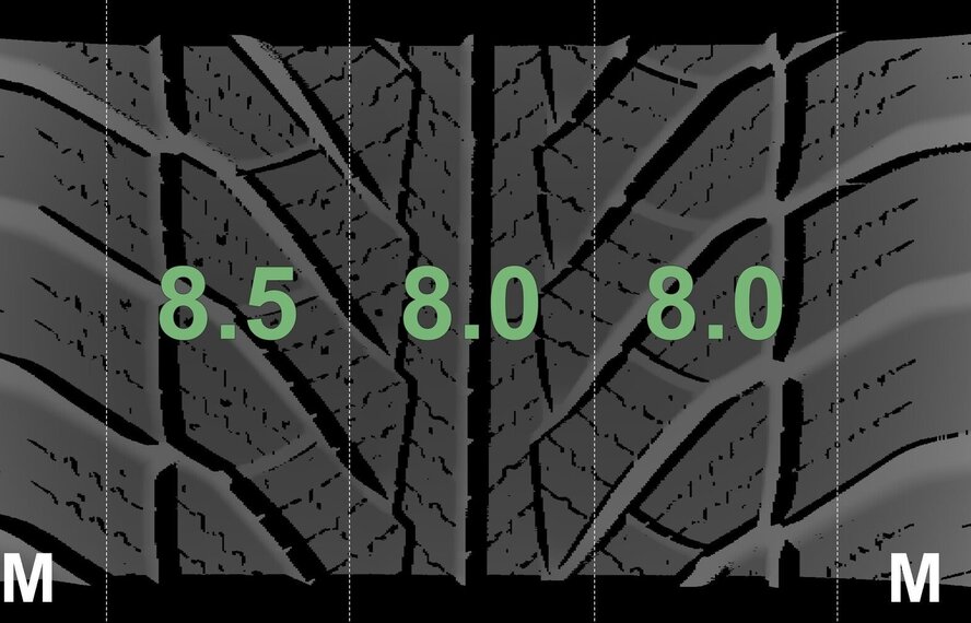 BMW BMW 1 2 serie F20 F21 F22 F23 380 17 inch Goodyear Runflat Winterbanden Nieuw Origineel