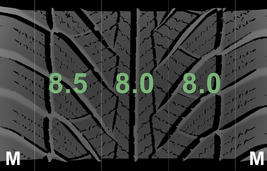 BMW BMW 1 2 serie F20 F21 F22 F23 380 17 inch Goodyear Runflat Winterbanden Nieuw Origineel