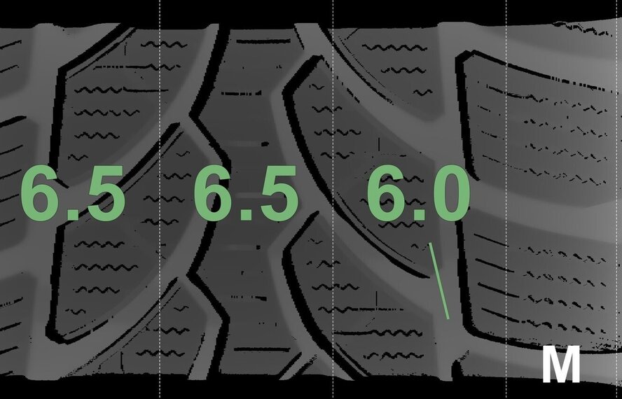 Mercedes Mercedes C-Klasse W205 S205 C205 17 inch Bridgestone Winterbanden Origineel