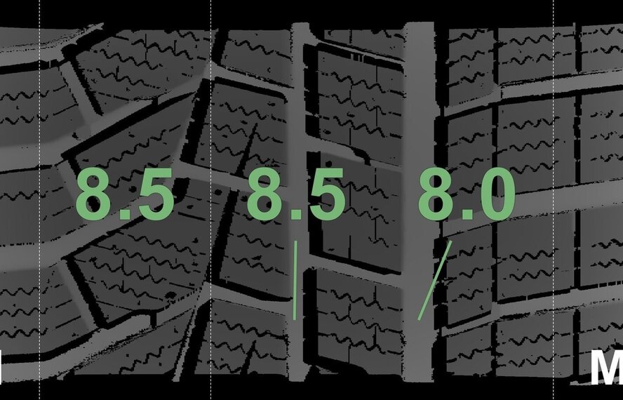 BMW BMW 3 4 serie F30 F31 F32 F33 F36 413 17 inch Hankook Runflat Winterbanden Nieuw Origineel