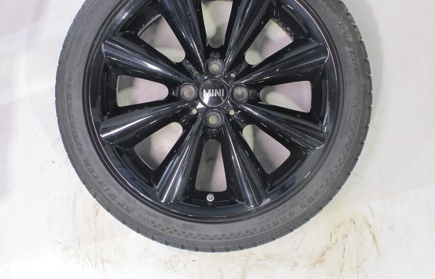 Mini R50 R52 R53 R55 R56 Clubman Cooper Conical Spoke 17 inch Dunlop Runflat Winterbanden Origineel
