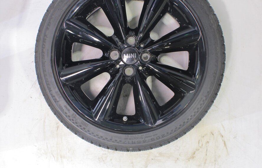 Mini R50 R52 R53 R55 R56 Clubman Cooper Conical Spoke 17 inch Dunlop Runflat Winterbanden Origineel