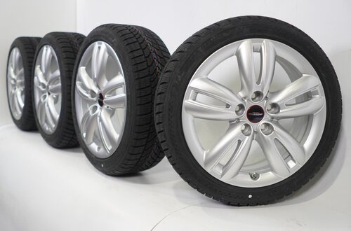 Mini Mini Cooper / S / One / Cabrio F55 F56 F57 JCW501 17 inch velgen Dunlop Runflat Winterbanden Nieuw Origineel