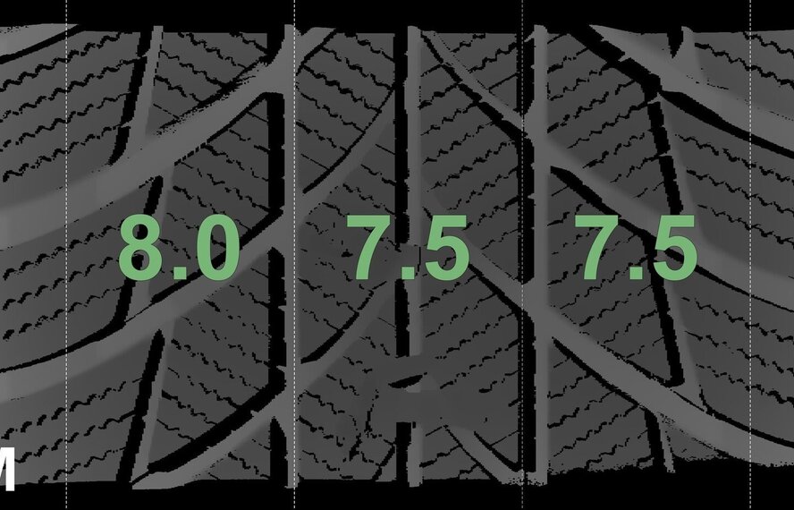 Mini Mini Countryman F60 JCW815 18 inch Bridgestone Runflat Winterbanden Nieuw Origineel