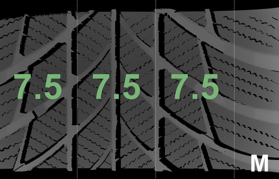 Mini Mini Countryman F60 JCW815 18 inch Bridgestone Runflat Winterbanden Nieuw Origineel