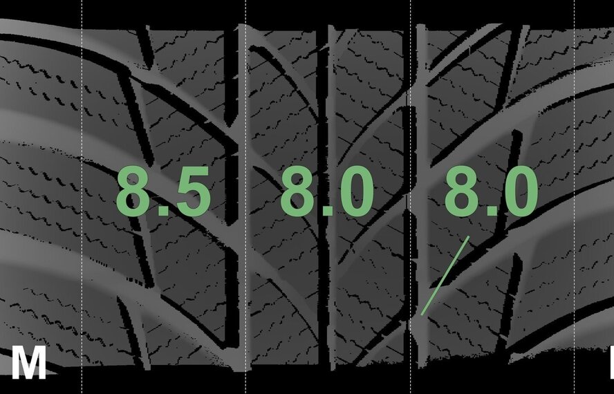 BMW BMW 3 4 serie F30 F31 F32 F33 F36 658 18 inch Bridgestone Runflat Winterbanden Nieuw Origineel