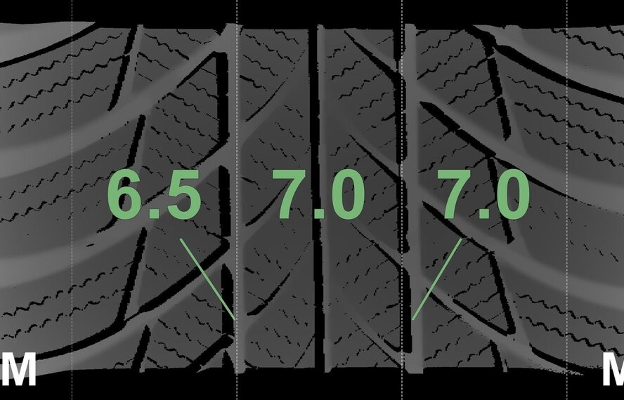 BMW BMW 3 4 serie F30 F31 F32 F33 F36 658 18 inch Bridgestone Runflat Winterbanden Origineel