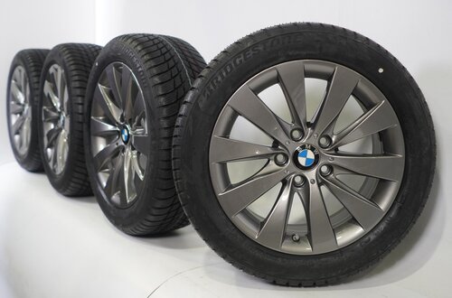 BMW BMW 3 4 serie F30 F31 F32 F33 F36 413 17 inch velgen Bridgestone Runflat Winterbanden Nieuw Origineel