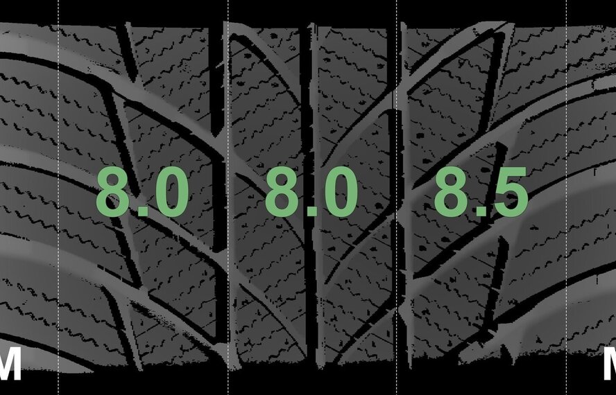 BMW BMW 3 4 serie F30 F31 F32 F33 F36 413 17 inch Bridgestone Runflat Winterbanden Nieuw Origineel