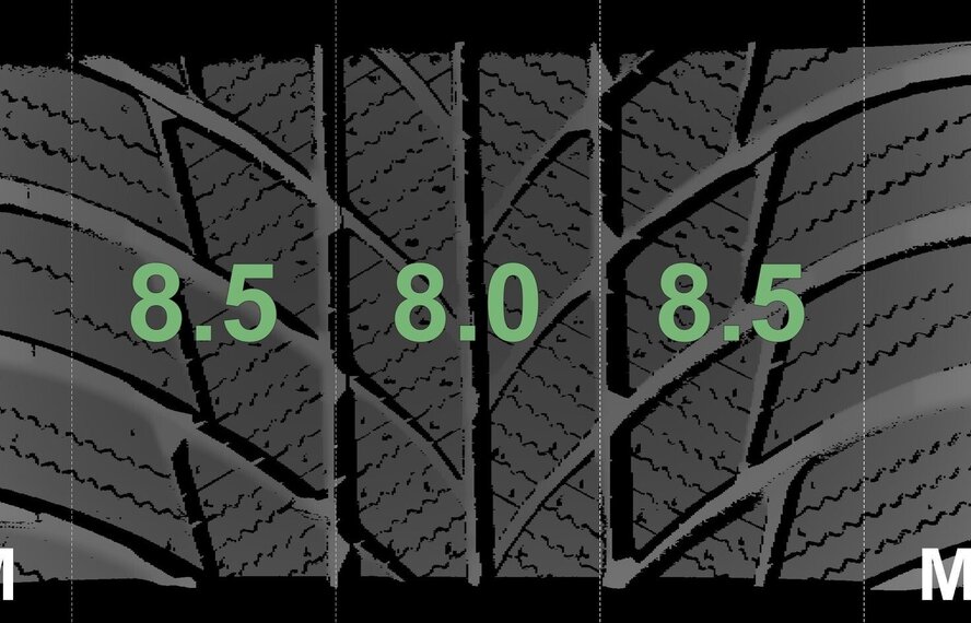 BMW BMW 3 4 serie F30 F31 F32 F33 F36 413 17 inch Bridgestone Runflat Winterbanden Nieuw Origineel