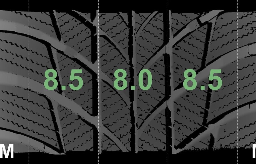 BMW BMW 3 4 serie F30 F31 F32 F33 F36 413 17 inch Bridgestone Runflat Winterbanden Nieuw Origineel