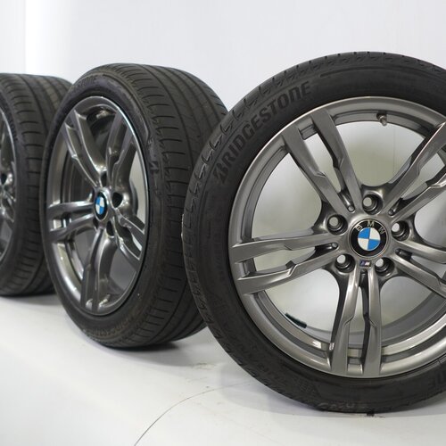 BMW BMW 3 4 serie F30 F31 F32 F33 F36 441M 18 inch velgen Bridgestone Zomerbanden Nieuw Origineel