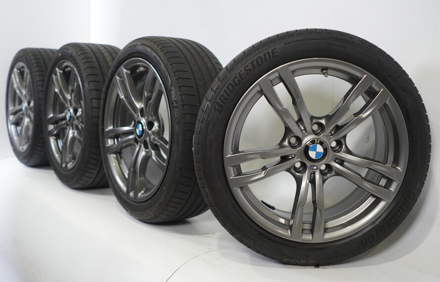 BMW BMW 3 4 serie F30 F31 F32 F33 F36 441M 18 inch Bridgestone Zomerbanden Nieuw Origineel