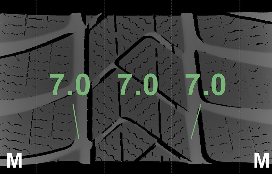 BMW BMW 5 6 serie F06 F10 F11 F12 F13 236 17 inch Pirelli Runflat Winterbanden Origineel