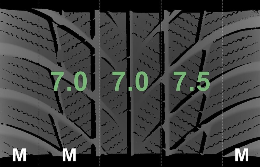 BMW BMW 3 4 serie F30 F31 F32 F33 F36 390 16 inch Bridgestone Runflat Winterbanden Origineel