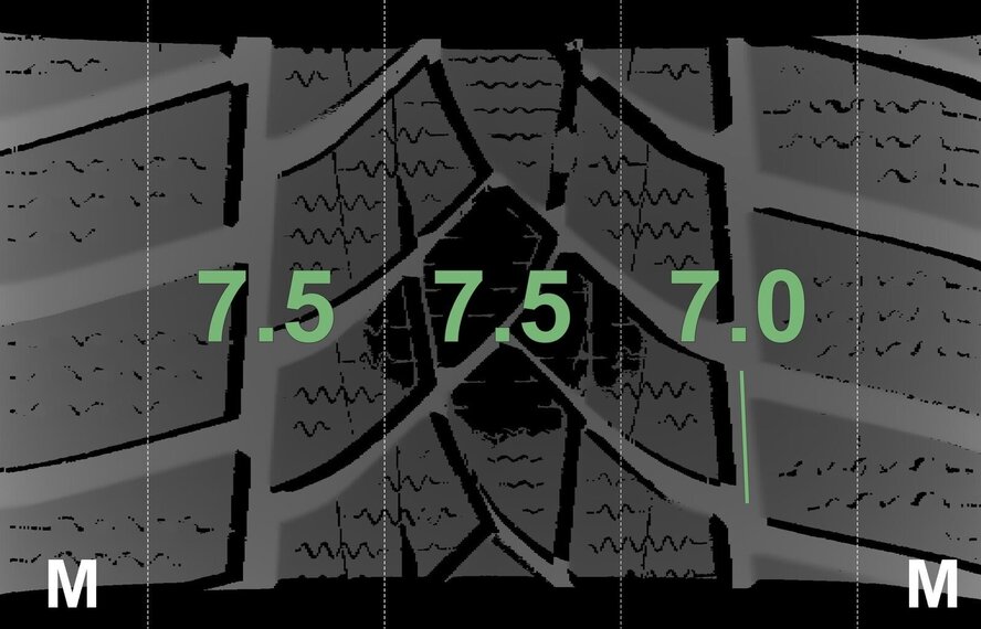 BMW BMW 3 4 serie F30 F31 F32 F33 F36 390 16 inch Goodyear Runflat Winterbanden Origineel