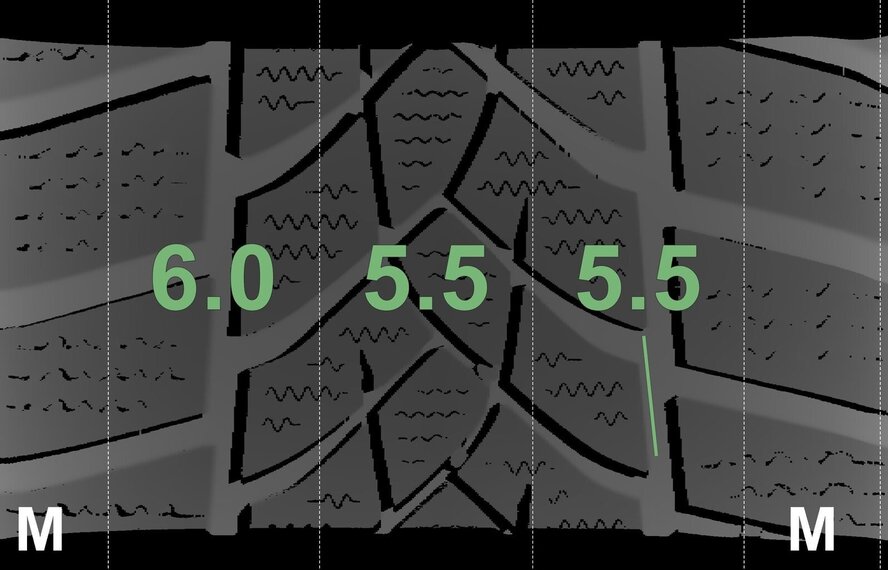 BMW BMW 3 4 serie F30 F31 F32 F33 F36 390 16 inch Goodyear Runflat Winterbanden Origineel