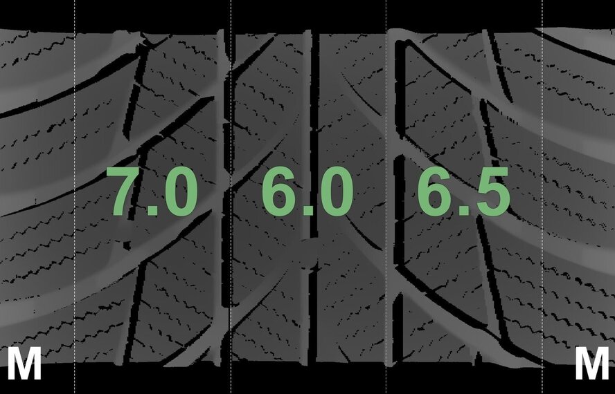 BMW BMW 5 serie G30 G31 8 serie G14 G15 G16 618 17 inch Bridgestone Runflat Winterbanden Origineel
