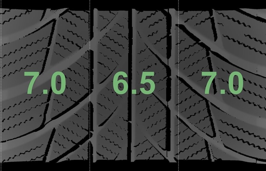 BMW BMW 5 serie G30 G31 8 serie G14 G15 G16 618 17 inch Bridgestone Runflat Winterbanden Origineel