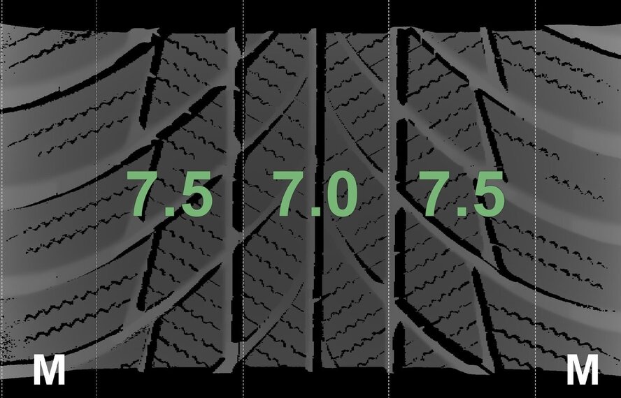 BMW BMW X1 F48 X2 F39 574 17 inch Bridgestone Winterbanden Origineel