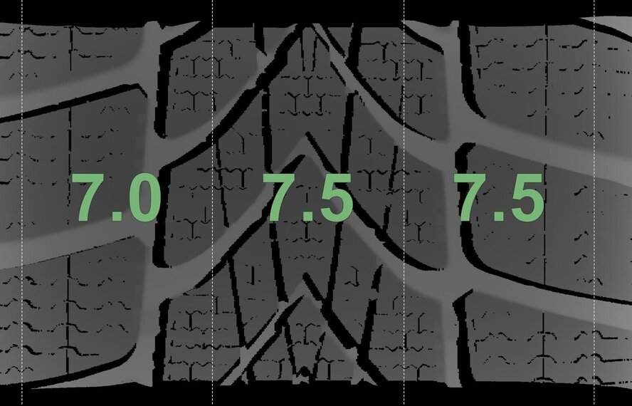 Mini Cooper / S / One / Cabrio F55 F56 F57 JCW501 17 inch Dunlop Runflat Winterbanden Origineel