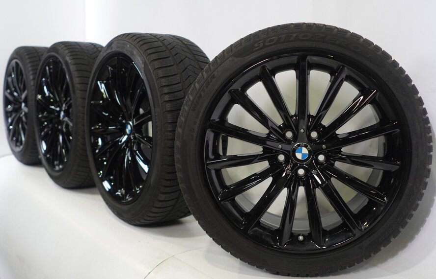 BMW BMW 5 serie G30 G31 8 serie G14 G15 G16 633 19 inch Pirelli Runflat Winterbanden Origineel