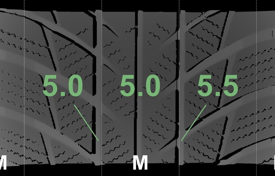 Mini Clubman F54 518 17 inch Bridgestone Runflat Winterbanden Origineel