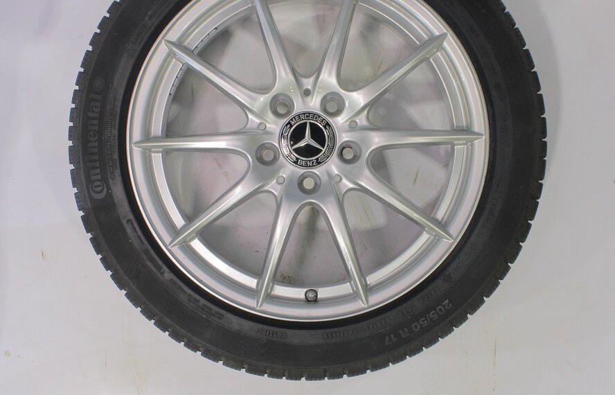 Mercedes Mercedes A B CLA Klasse W176 W117 W246 17 inch Continental Winterbanden Origineel